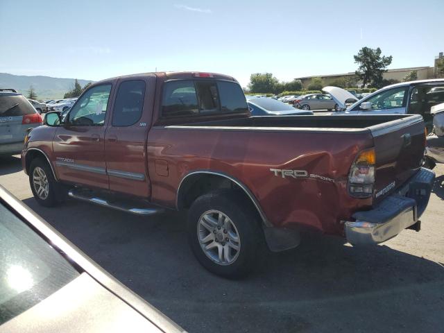 5TBRT34183S401325 - 2003 TOYOTA TUNDRA ACCESS CAB SR5 BURGUNDY photo 2