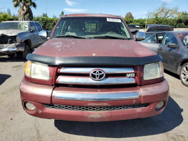 5TBRT34183S401325 - 2003 TOYOTA TUNDRA ACCESS CAB SR5 BURGUNDY photo 5