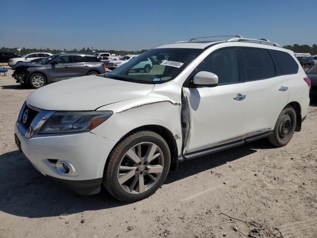 5N1AR2MM3FC680059 - 2015 NISSAN PATHFINDER S Weiß Foto 1