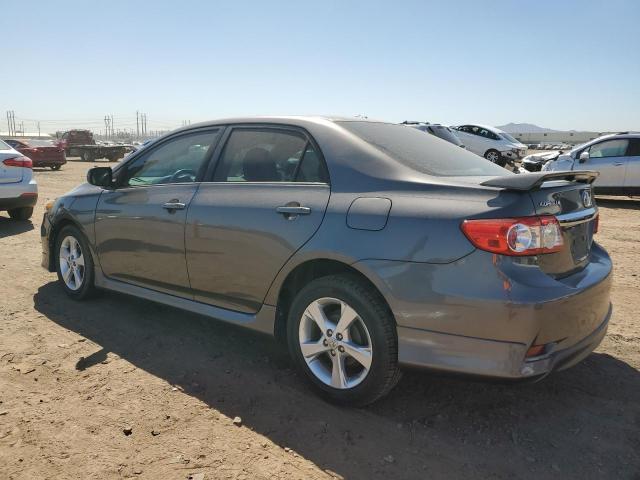 5YFBU4EE7DP079770 - 2013 TOYOTA COROLLA BASE GRAY photo 2