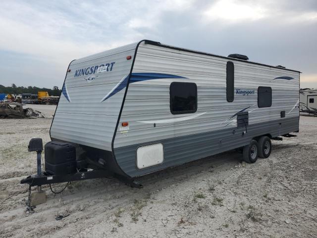 1NL1G3029J1128570 - 2018 KING 5TH WHEEL GRAY photo 2