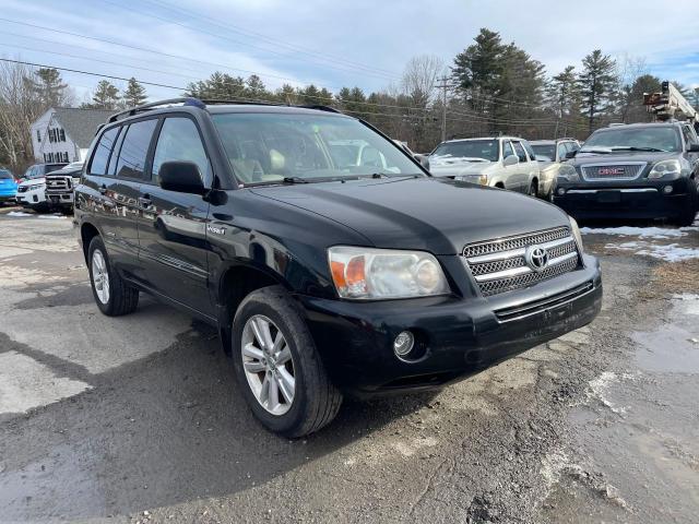 JTEEW21A570038126 - 2007 TOYOTA HIGHLANDER HYBRID BLACK photo 1