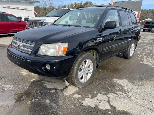 JTEEW21A570038126 - 2007 TOYOTA HIGHLANDER HYBRID BLACK photo 2