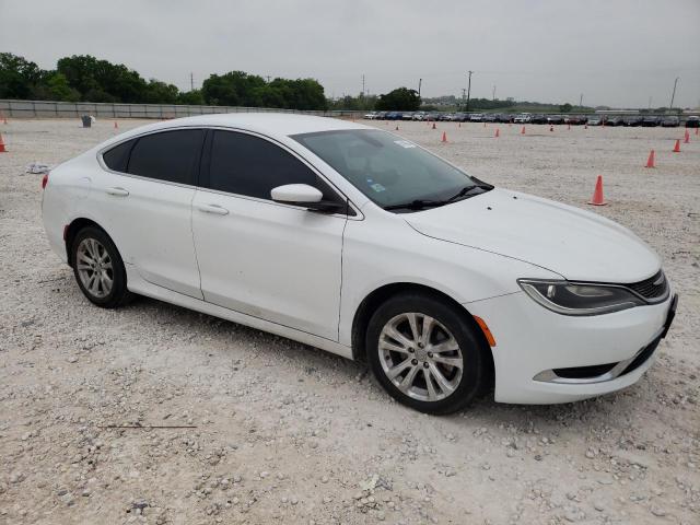 1C3CCCAB0FN713101 - 2015 CHRYSLER 200 LIMITED WHITE photo 4