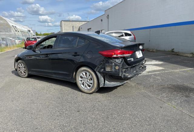 5NPD74LF9HH173552 - 2017 HYUNDAI ELANTRA SE BLACK photo 3