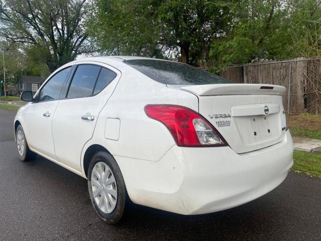 3N1CN7APXEL864960 - 2014 NISSAN VERSA S WHITE photo 3