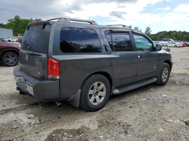 5N1AA08B95N710687 - 2005 NISSAN ARMADA SE GRAY photo 3