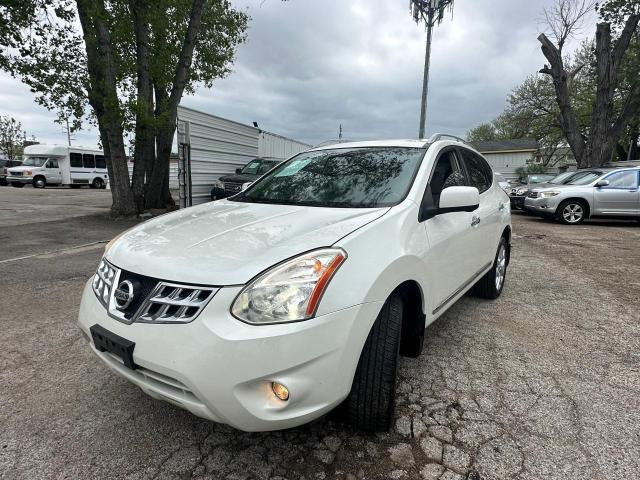 JN8AS5MT3CW264450 - 2012 NISSAN ROGUE S WHITE photo 2