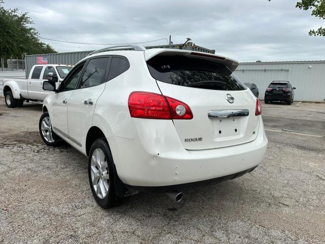 JN8AS5MT3CW264450 - 2012 NISSAN ROGUE S WHITE photo 3