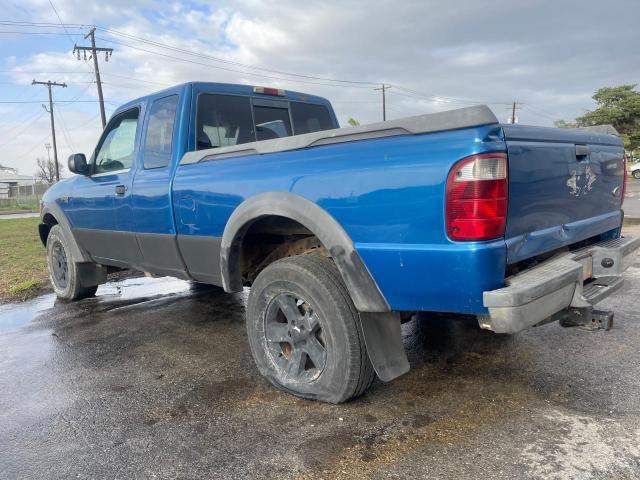 1FTZR45EX2PA11459 - 2002 FORD RANGER SUPER CAB BLUE photo 3