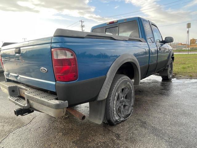 1FTZR45EX2PA11459 - 2002 FORD RANGER SUPER CAB BLUE photo 4