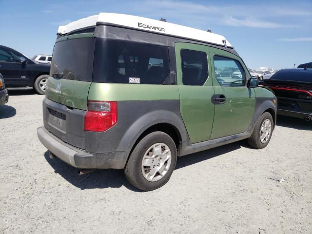 5J6YH28396L017676 - 2006 HONDA ELEMENT LX GREEN photo 3