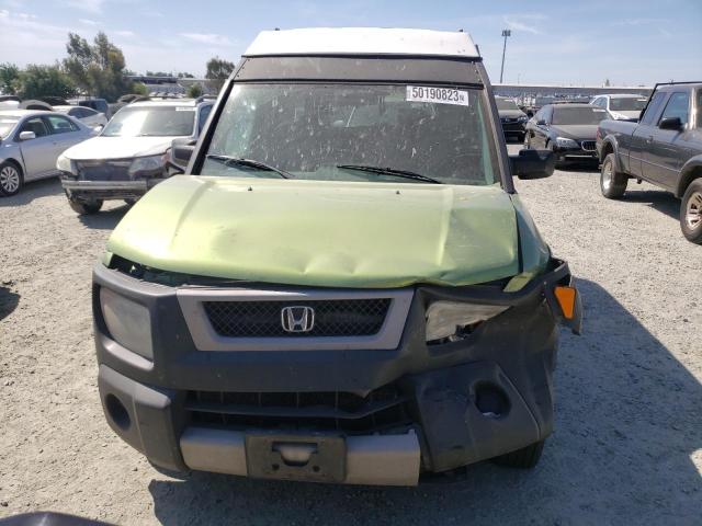 5J6YH28396L017676 - 2006 HONDA ELEMENT LX GREEN photo 5