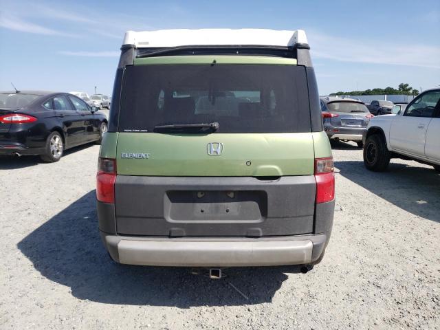 5J6YH28396L017676 - 2006 HONDA ELEMENT LX GREEN photo 6