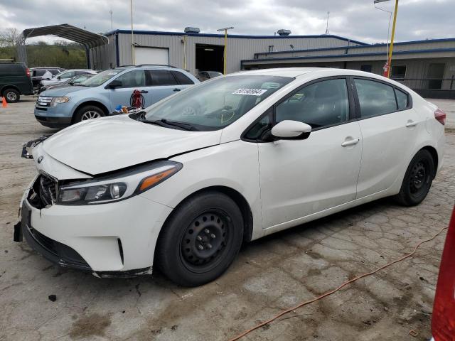 3KPFK4A75HE032601 - 2017 KIA FORTE LX WHITE photo 1