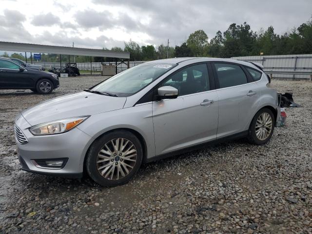 1FADP3N21JL242388 - 2018 FORD FOCUS TITANIUM SILVER photo 1