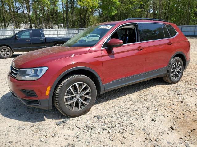 3VV3B7AX9KM115287 - 2019 VOLKSWAGEN TIGUAN SE RED photo 1