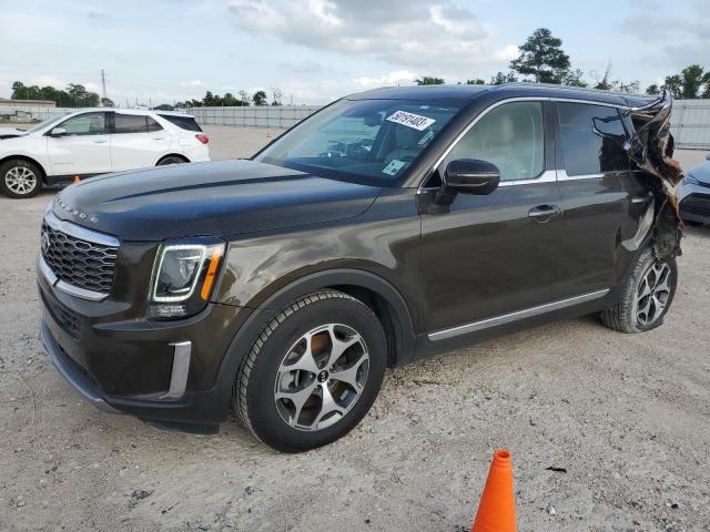 5XYP34HC2LG051008 - 2020 KIA TELLURIDE EX GREEN photo 1