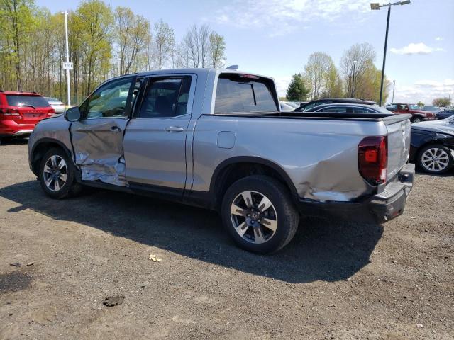 5FPYK3F54KB044788 - 2019 HONDA RIDGELINE RTL SILVER photo 2