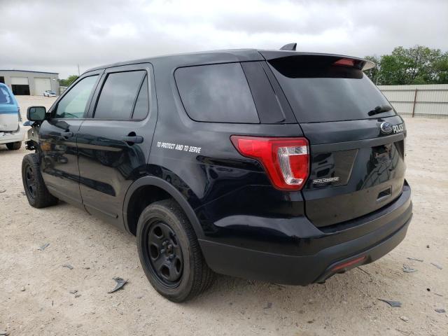 1FM5K8AR6HGC86463 - 2017 FORD EXPLORER POLICE INTERCEPTOR BLACK photo 2