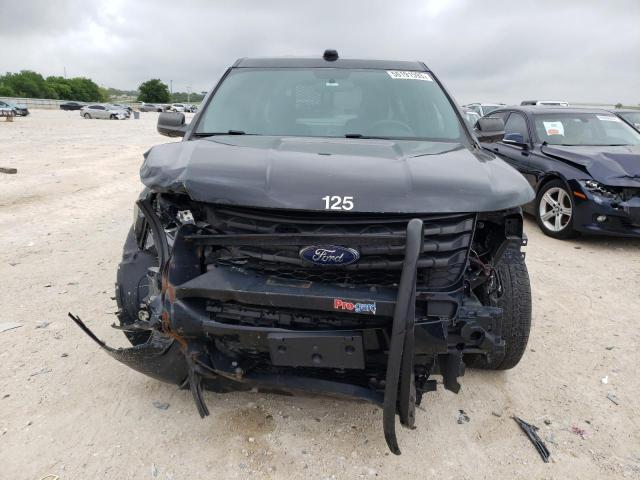 1FM5K8AR6HGC86463 - 2017 FORD EXPLORER POLICE INTERCEPTOR BLACK photo 5
