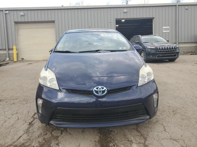 JTDKN3DU3C1562644 - 2012 TOYOTA PRIUS BLUE photo 5