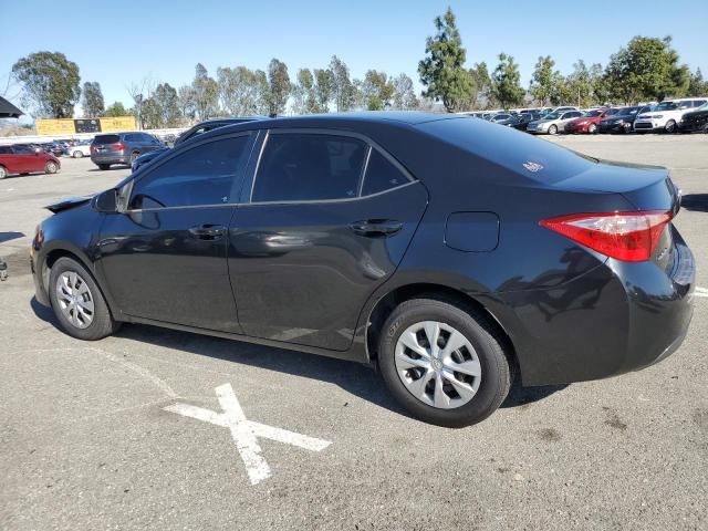 5YFBURHE1HP726940 - 2017 TOYOTA COROLLA L BLACK photo 2