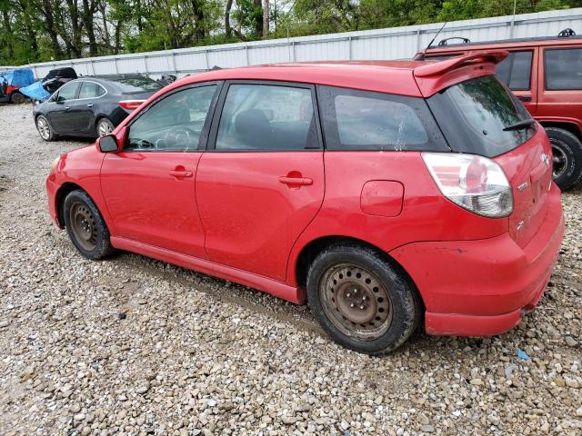 2T1KR32E06C578364 - 2006 TOYOTA COROLLA MA XR RED photo 2