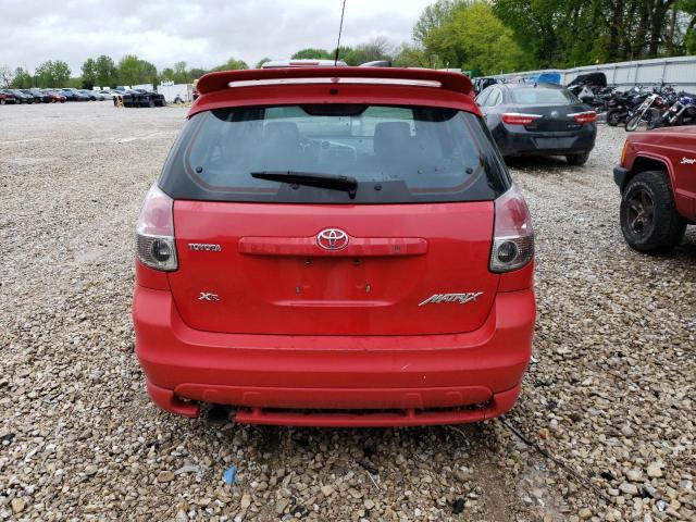 2T1KR32E06C578364 - 2006 TOYOTA COROLLA MA XR RED photo 6