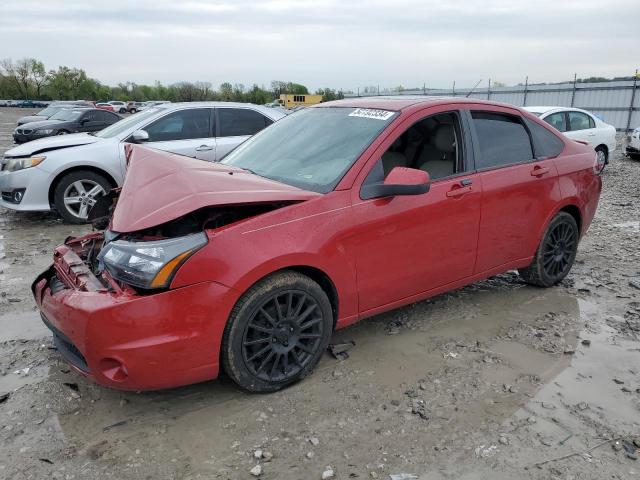 1FAHP3GN6BW133420 - 2011 FORD FOCUS SES RED photo 1