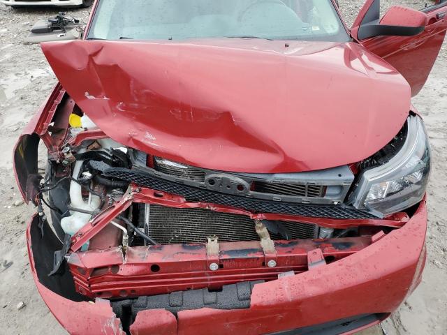 1FAHP3GN6BW133420 - 2011 FORD FOCUS SES RED photo 11