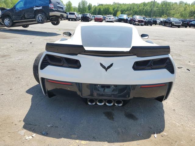 1G1YV2D73H5112838 - 2017 CHEVROLET CORVETTE GRAND SPORT 1LT WHITE photo 6