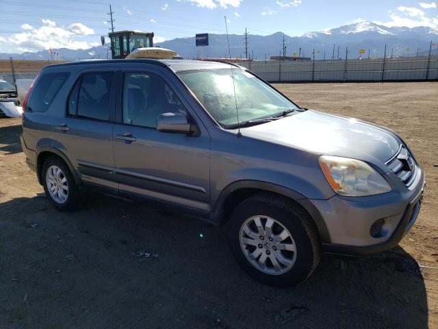 JHLRD78946C003095 - 2006 HONDA CR-V SE GRAY photo 4