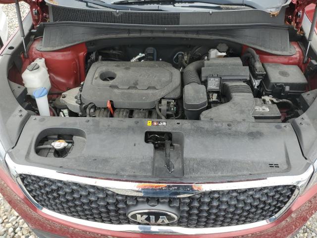 5XYPG4A39GG147495 - 2016 KIA SORENTO LX RED photo 12