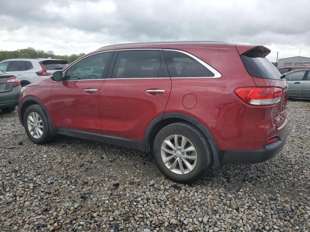 5XYPG4A39GG147495 - 2016 KIA SORENTO LX RED photo 2