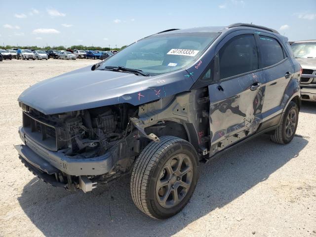 MAJ3P1TE7JC244465 - 2018 FORD ECOSPORT SE Gris foto 1
