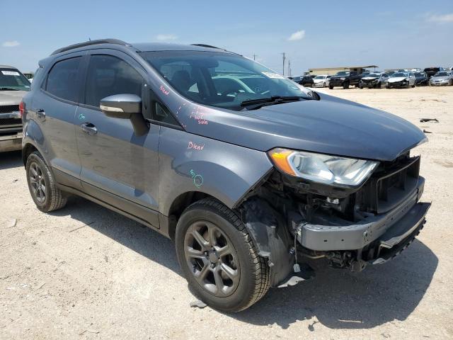 MAJ3P1TE7JC244465 - 2018 FORD ECOSPORT SE Gris foto 4