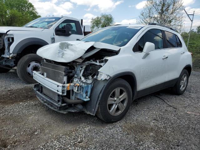 KL7CJLSB9KB907571 - 2019 CHEVROLET TRAX 1LT WHITE photo 1