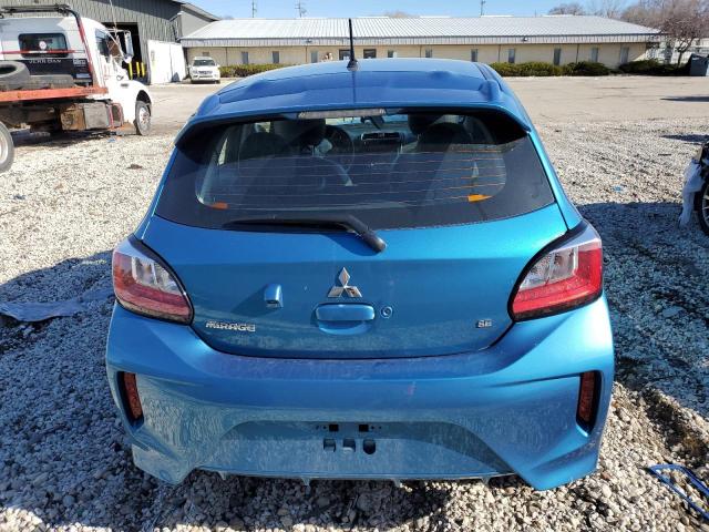 ML32AWHJ1RH006011 - 2024 MITSUBISHI MIRAGE SE BLUE photo 6