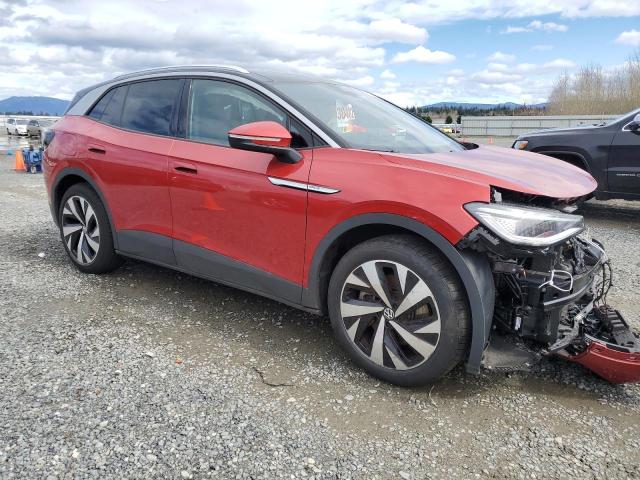 WVGKMPE28NP073269 - 2022 VOLKSWAGEN ID.4 PRO S 红色 照片 4