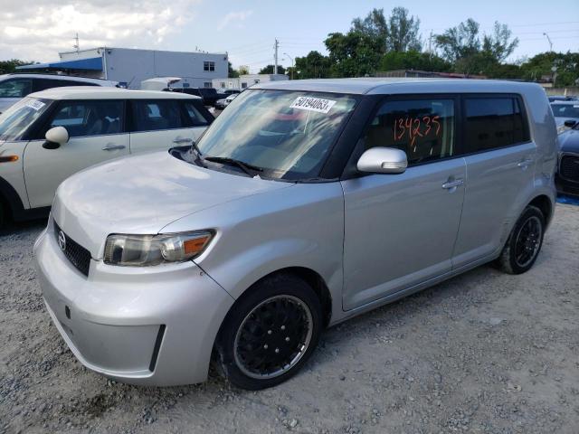 JTLKE50E081038616 - 2008 TOYOTA SCION XB 银色 照片 1
