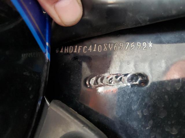 1HD1FC4108Y697592 - 2008 HARLEY-DAVIDSON FLHTCUI 蓝色 照片 10