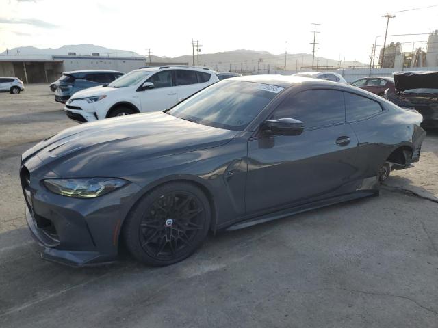 WBS43AZ02PCL21167 - 2023 BMW M4 COMPETITION GRAY photo 1