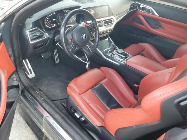 WBS43AZ02PCL21167 - 2023 BMW M4 COMPETITION GRAY photo 8