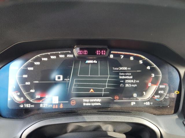 WBS43AZ02PCL21167 - 2023 BMW M4 COMPETITION GRAY photo 9