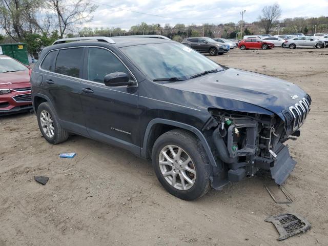 1C4PJMCS2EW151376 - 2014 JEEP CHEROKEE LATITUDE BLACK photo 4