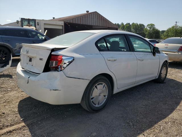 2HGFB2F60CH554894 - 2012 HONDA CIVIC HF WHITE photo 3