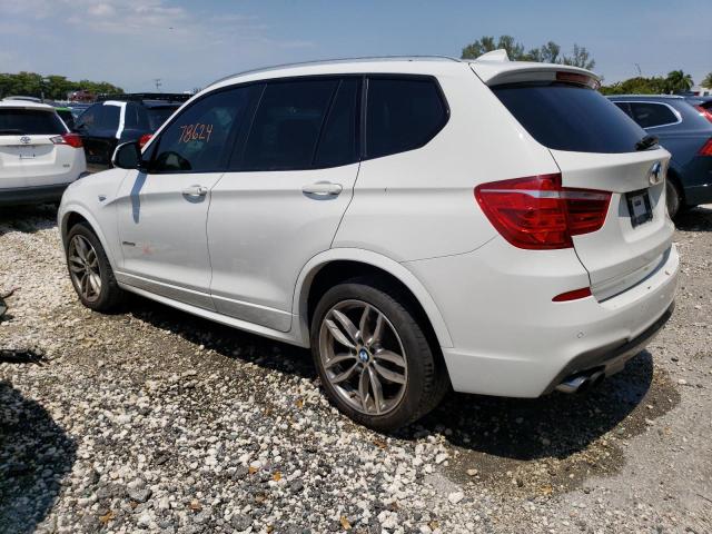 5UXWX7C3XH0U44405 - 2017 BMW X3 XDRIVE35I WHITE photo 2