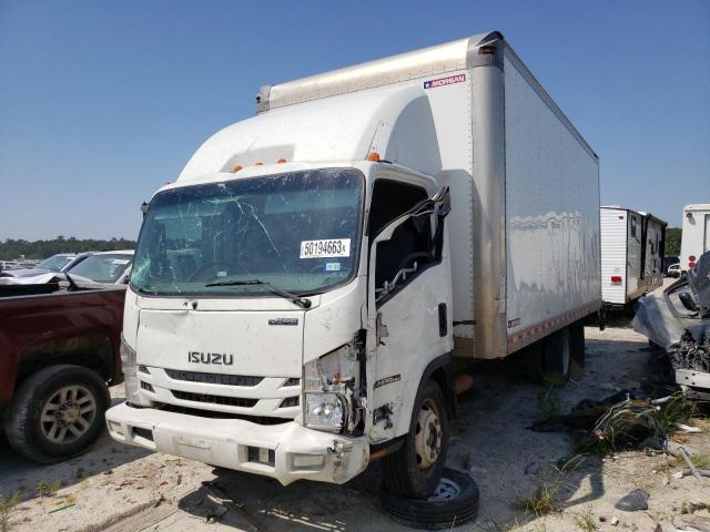 54DC4W1B3KS806566 - 2019 ISUZU NPR HD WHITE photo 1