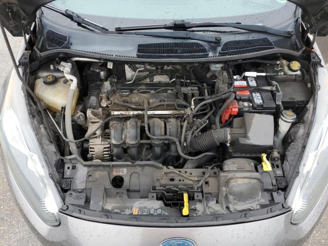 3FADP4EJ0EM127380 - 2014 FORD FIESTA SE GRAY photo 11